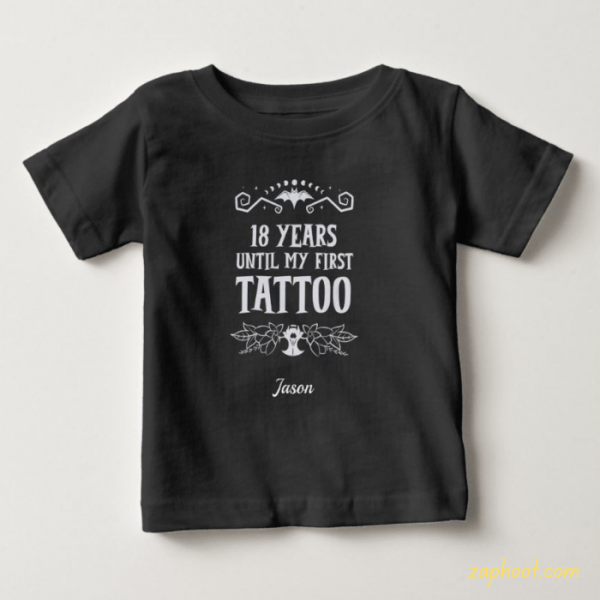 t shirt tattoo 0-24m
